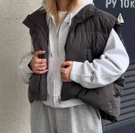 Жилетка с укороченным передом Bf-0122