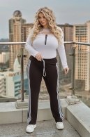 Спортивные штаны большого размера Let-0020