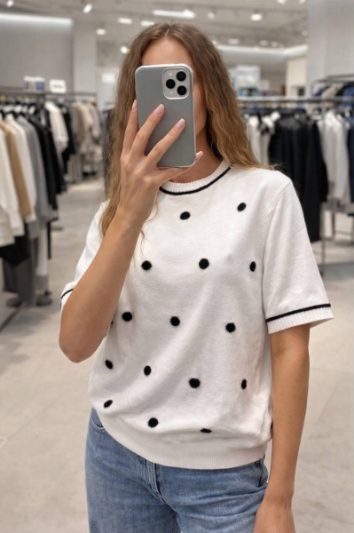 Кофта женская вязаная производство Китай Co-0048