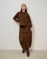 Женский костюм с юбкой большого размера Lik-0002