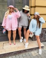 Летний костюм большого размера Bro-0021