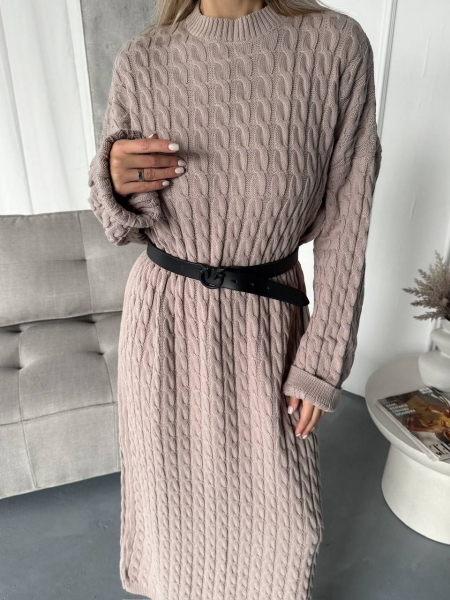 Платье вязаное Co-0011