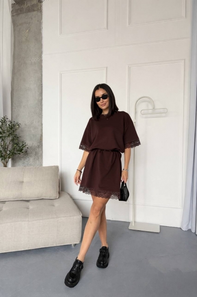 Платье футболка Nst-0008