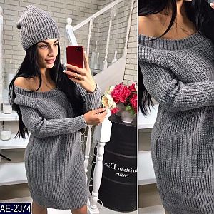 теплое платье