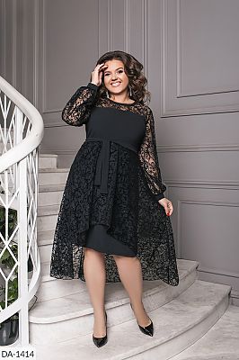 вечернее платье большого размера