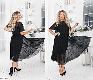 вечернее платье большого размера сетка