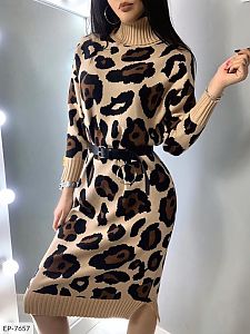 теплое платье лео