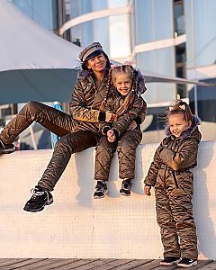 детский лыжный комбинезон 2