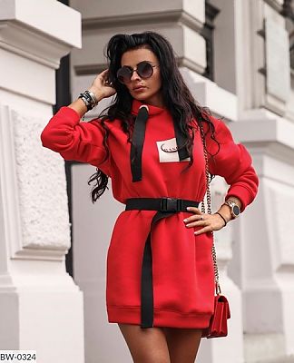 красное худи