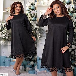 платье свободного покроя